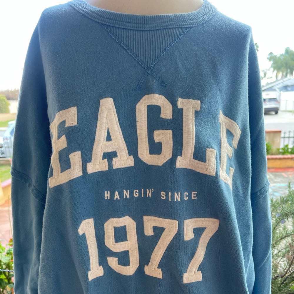 American Eagle Oversized Pullover Sweatshirt Large - image 4